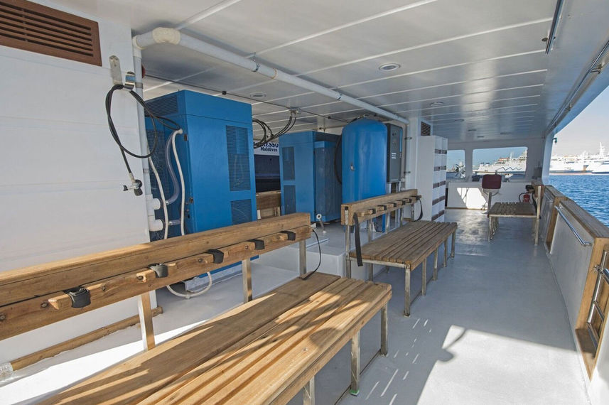 Outdoor Lounge - Maldives Aggressor II