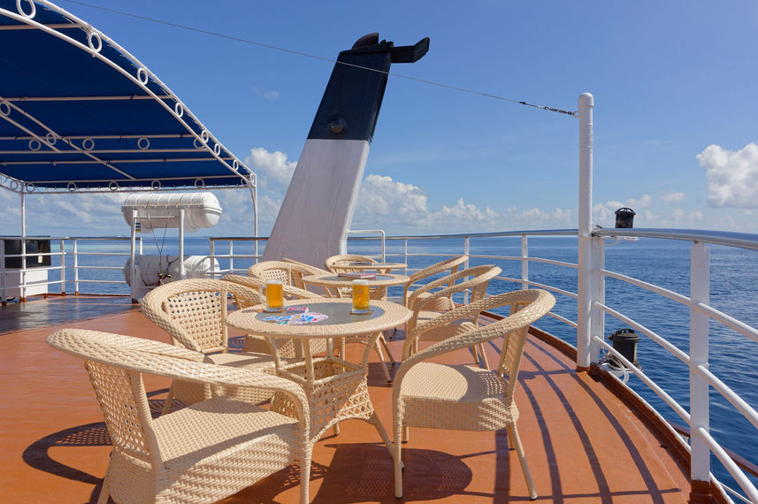 Outdoor Dining - Yasawa Princess