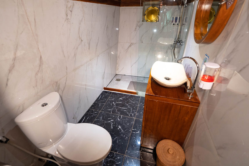 Lower Deck  En-Suite bathroom