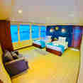Upper Deck Cabin - Blue
