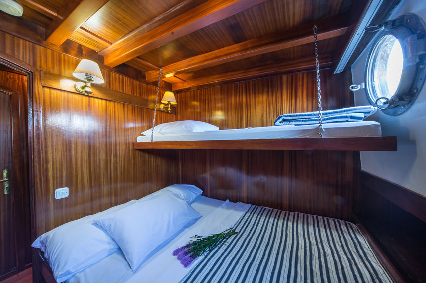 Cabine pont inférieur - Alisa