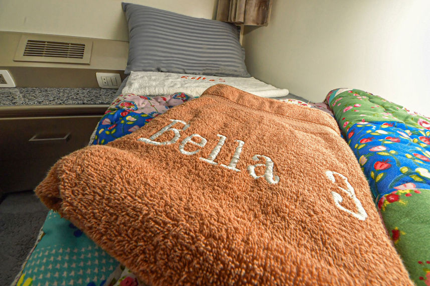 Hut met twee eenpersoonsbedden - Bella 3