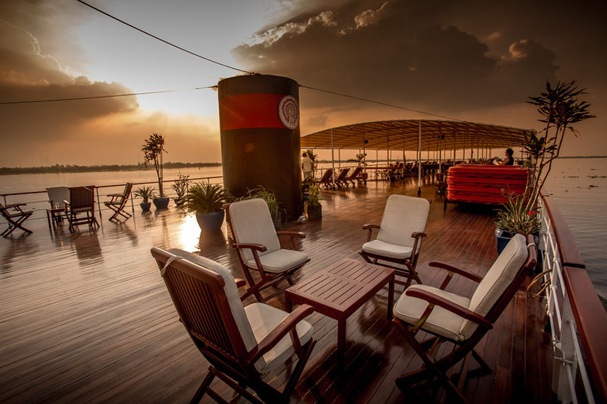 Sun Deck - RV Mekong Pandaw