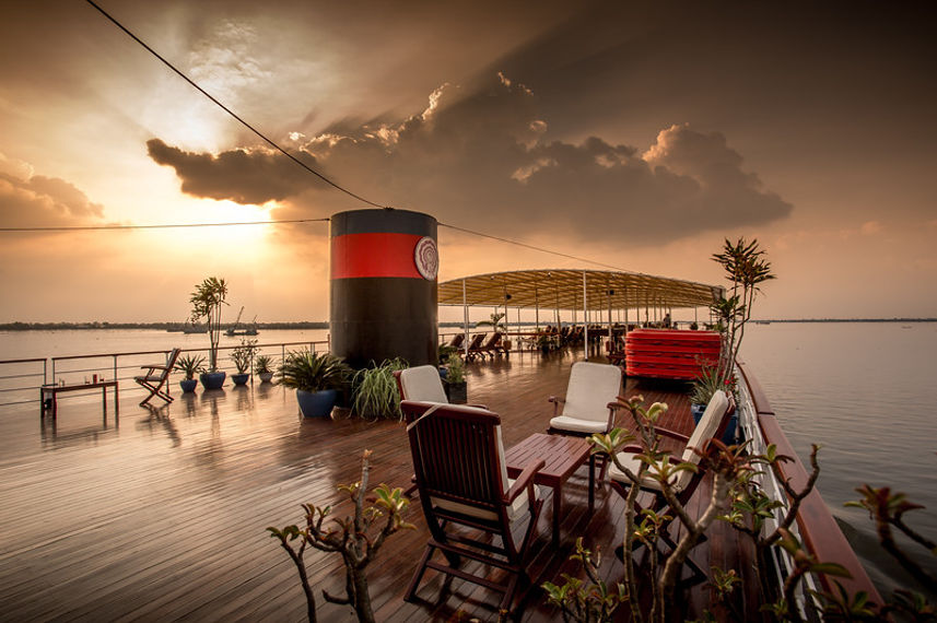 Sun Deck - RV Mekong Pandaw
