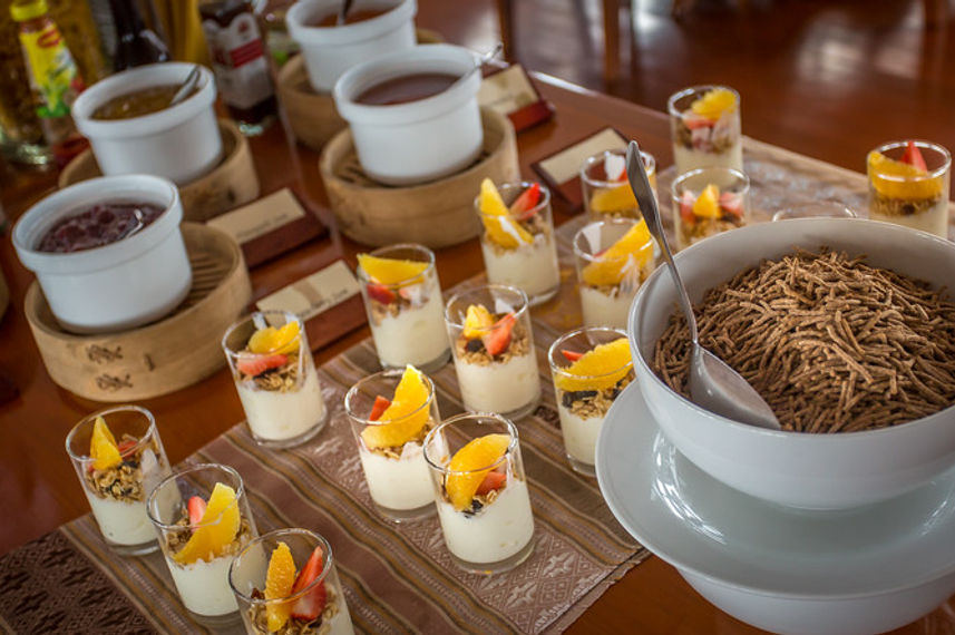 Food on board - RV Mekong Pandaw