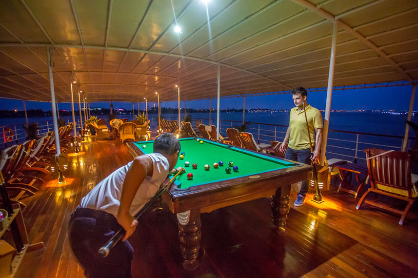 Outdoor Lounge - RV Mekong Pandaw